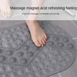 Bath Mats Health Bathroom Non-slip Mat Magnet Massage Foot Pad Toilet Door Shower Room Floor Household