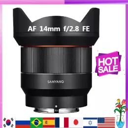 액세서리 Samyang AF 14mm f/2.8 FE 렌즈 소니에 마운트 미러리스 카메라 용 자동 초점 렌즈.