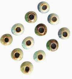 Kontoute 100pcs 6mm Keramikperlen handgefertigte Materialien DIY Perlen Porzellan Keramikschmuck Perlen für Schmuckherstellung 1441087