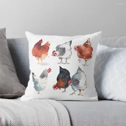 Pillow Hens Throw Decorative S For Living Room Elastic Cover Sofa