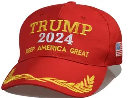 Alta qualidade Trump 2024 Reelect Cap Cotton Baseball Hat Fast Good Item6463040