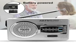 BCR2033 AM FM Radio Telescopic AntennaフルバンドポータブルレシーバーFMワールドポケットプレーヤー3124253