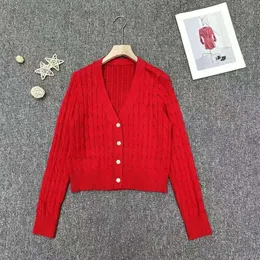 Ralp Laurens Polo Designer Sweater RL أعلى جودة للسترات الصوفية المعطف منتج cardigan cardigan cardigan الأكمام الطويلة الأكمام سترة حمراء مريحة مشرق