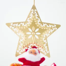 شموع حاملي عيد الميلاد المعدني حامل اللاعب Tealight Cute Santa Claus Doll Hollow Out Tree Elk Snowflake Star Iron Art Candlestick