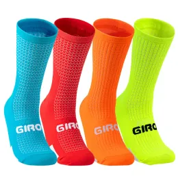 Calzini da 4 coppie calzini per biciclette professionisti a compressione in bicicletta Sport Calzini da uomo e donne Street Sports Socks Racing Cycling Socks