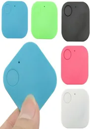 10pcs مربع مربع Mini اللاسلكي Smart GPS locator Bluetooth Tracker Finder ITAG 10pcs إنذار مستشعر مضاد للحيوانات للأطفال محفظة K4329301