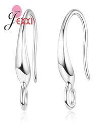 HELA 100PCSPACK 925 STERLING SILVER CLAP SMYCHRY HOOKS Earrings Accessories Högkvalitativa DIY -smycken Fynd för kvinnor1212963