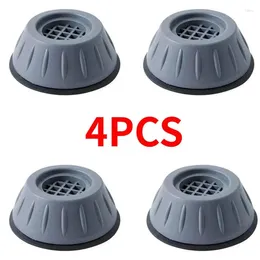 Bath Mats 4Pcs Universal Anti-Vibration Feet Pads Washing Machine Rubber Mat Pad Dryer Refrigerator Base Fixed Non-Slip