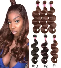 Mink Brazilian Body Wave Virgin Hair Wafts 1B24 Virgin Brazilian Body Wave Hair Bundles Extensions Human Hair Extensions 8666855