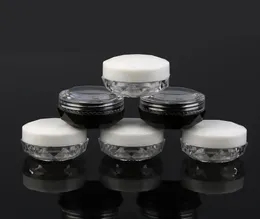 3 мл 5G Diamond Forme Cream Box Acryl Bottle Diamond Cream Mail Glitter Pots Makeup Caveup Cream Jars Косметическая упаковка6364268