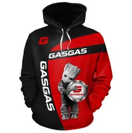 Men039s Hoodies Sweatshirts Gagas Motocross Overdized Hoodie Sweatshirt 3D Print Harajuku Jacket Högkvalitativt sportkläder TRE1653967