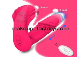 Massage Wireless Spinging Dildo Vibrator Remoto controllo femmina per le donne G spot clitoride stimolatore giocattoli sessuali di beni erotici per ADU7530574