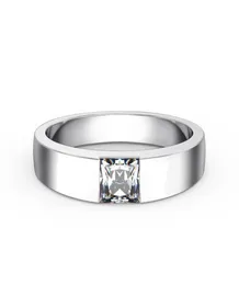 05CT Princess Cut Diamond Engagement Solitaire för sin solida Platinum 950 Ring äktenskapsmycken8523371