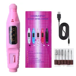 Ćwiczenia Salon Glazowlanie mielenia pedicure paznokcie paznokcie paznokci polernia szlifierka Narzędzia do paznokci 7 Rozmiar Electric Manicure Drill