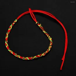 Urok Bracelets 45pcs Brazylian Drut Braid ręcznie robione etniczne wielokolorowe 4