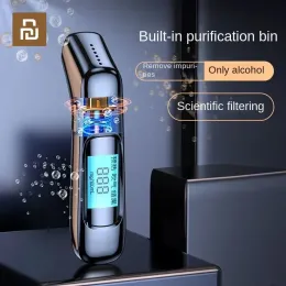 الملحقات youpin laiben tester alcohol tester creptalyzer قابلة للشحن شاشة عرض شاشة محمولة USB قابلة لإعادة الشحن أدوات اختبار الكحول