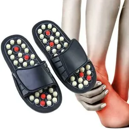Slippers Acu-Point Accupressure Massage Foot Massager Flip Flop Sandals For Women Men