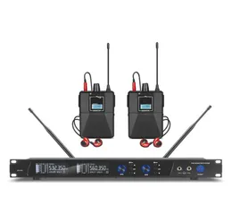 ER202 UHF Professional in Ear Monitor Wireless System مع متعددة المرسل للحفلات الصغيرة والمسرح المنزلي 7852197