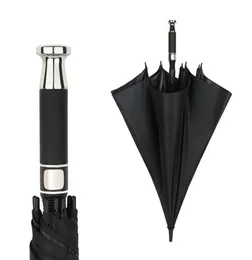 Umbrellas Luxury Golf Umbrella полная волокна автоматическая длинная ручка бизнеса Sraight Paraguas Индивидуальные логоп 4826330