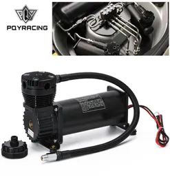 ユニバーサルDC 12V 480C MAXPOWER 200 PSIアウトレット38または14の車エアサスペンションコンプレッサーポンプPQYVAC011598091