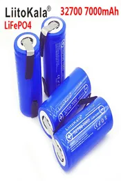2020 liitokala lii70a 32v 32700 7000mah lifepo4 Batterie 35A Dauerhafte Entladung Maximal 55A Hochleistungs -Batterynickel -Blätter7729528