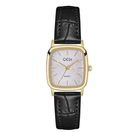 Роскошные часы женская мода квадратный кожаный ремень часы Mens Sports Watch Fashion Watch Box
