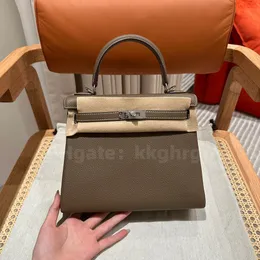 Top Designer completamente fatta a mano Brand Brand Bagne 25 30 cm Utilizzo di cuoio da gold per elettroplacatura in oro reale in oro reale importato Borsa