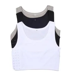 Women039s Shapers Chest Breast Binder Plus Size Tomboy Trans Short Shaper Corset Les Lesbian Undershirt Women Cosplay Vest Tank3000567