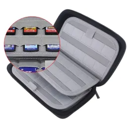 Väskor 80 Slots Watertproof Memory Card Case Proteable Holder Storage Box Organizer för Switch Gamesd Memory Cards Stor lagringsspel