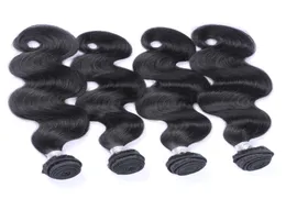 9A Brazillian Body Wave Extensions Human Hair Extensions Wet and Progy Brazilian Hair 345 Bundles9624755