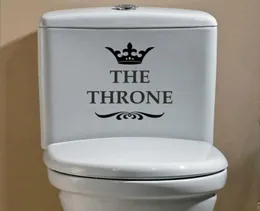 The throne funny toilet wal sticker bathroom decoration CA2971277287