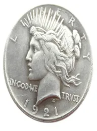 US 1921 Friedensdollar handwerk versilberte Kopiermünzen Metallstätigkeiten Fertigungsfabrik 2456217