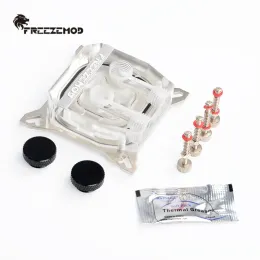 Resfriamento Freezemod RGB Cartão de suporte Hole Pitch 53mm62mm Bloco de resfriamento de água de cobre VGA Bloco de resfriamento líquido.vgatmc