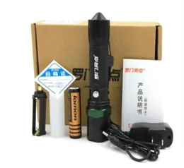 Taschenlampen Taschenlampen Wandern und Cam Sport im Freien im Freien LED LED Taschenlampe L2 Tazer 5 Modi 26650 wiederaufladbare Batterie -Blitzlicht 3832138