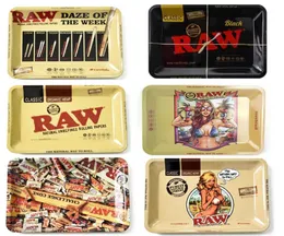 Raw Cartoon Tobacco Rolling Metal Tacy 6 Style 18012515 mm papierosy Mosiężne Zioło Herb Roller Roller 4909143