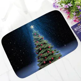 Teppiche bedruckte Erinnerung Schaum Eingangsmatte Frohe Weihnachten Cartoon Muster Home Decor Floor Matten moderne Flurschuhe vor Innengeschichte