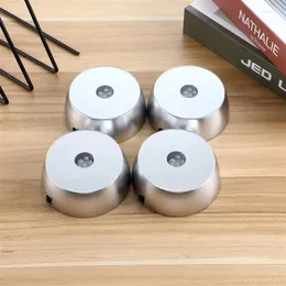 장식 인형 4 PCS LED LIGHT BASE 휴대용 소규모 홀더 경량 디스플레이 램프