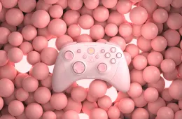 Gamepads Dareu H101 Kablosuz Bluetooth Gamepad Candy Pembe Siyah 360 ° Joystick Kontrolör Titreşimli Tutlu TV Anahtarı PC için Uyumlu