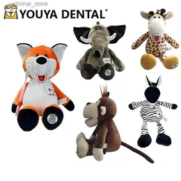 Fyllda plyschdjur Dentistry PracticePlush Toys With Tooth Brush Doll Borsting Model for Kids Learning Borsting Education Teaching StudyingToy L47