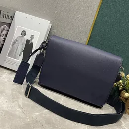 Ny man väska korsbodis väskor modedesigner crossbody män mens designer väskor full läder aerogram messenger väska