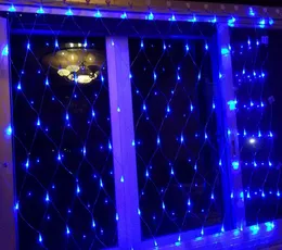 15mx15m 96 Lampa LED Netto siatka Siatka Światła String Netto Sufit Świąteczny Przyjęcie Święta Dekoracja na świeżym powietrzu 110V220V US EU 5067540