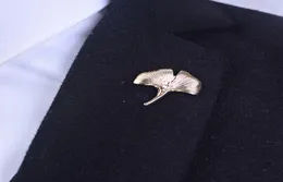 男性のsikinkgo biloba leaf lapel stick brooch pin site tuxedo corsage weddingboutonniere retroボタンwedding for wedding5697983