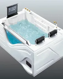 SSWW Hydro Bubble 150 Full HD Luxury Outdoor Spa Acrylic Bath Tub Electronic Corner Massage Design Bathtub178Q6286731