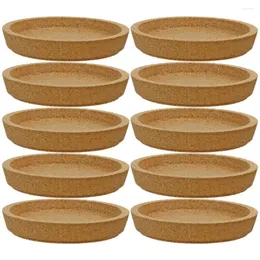 Cuggino 10pcs spesse coate rotonde di tazza di caffè resistenti al calore del tappo da caffè tazza di caffè