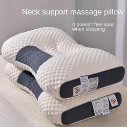 Spa Massage Pillow Washable Noncollapse Cervical Support Core Home Pin Gift 240415