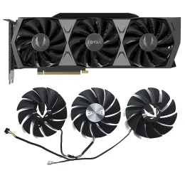 Pads 3PCS GA92S2U CF9015H12S 88mm 4Pin RTX3080 3090 GPU -Kühler für Zotac RTX 3090 3080 Trinity RTX 3070 Circard Cooling Lüfter