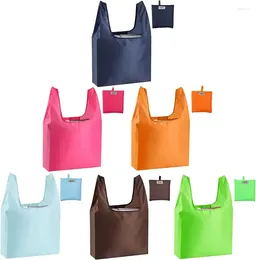 Hediye sargısı toptan 500pcs/lot özel logo moda çevre dostu katlanabilir süpermarket naylon alışveriş çantası yeniden kullanılabilir katlanır polyester tote