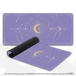 Mouse almofadas de mouse Pulso repousa grande kawaii roxo gaming mouse pad fase fase magia Celestia mouse tapetes xxl mesa mat Mat 900x400 mm