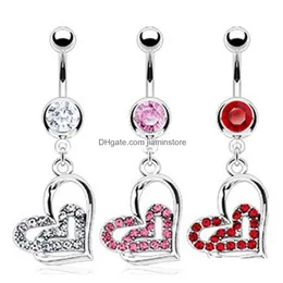 Pulsante del campanello Navel Anelli Yyjff D0581 Nota musicale Mix Colors Belly Ring Drople Delivery Gioielli DHPKD