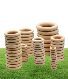 1000pcs lot 1570mm diy wooden beads connectors circles rings unfinished natural wood lead beads baby teething rings wooden rin2854631